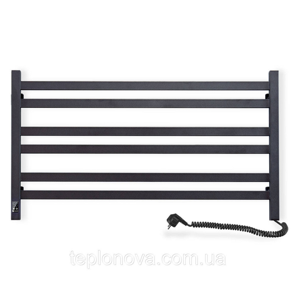 Полотенцесушитель Авангард 900х500 Sensor правый с таймером, чёрный муар Черновцы - изображение 2