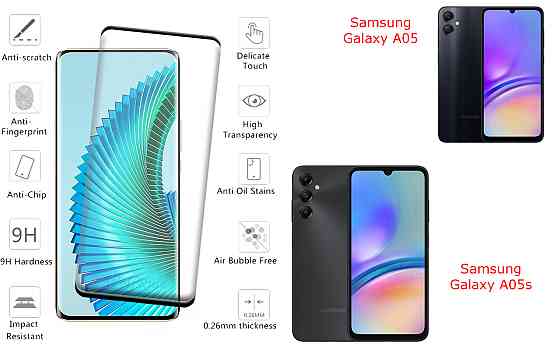 Захисне скло HyperGlass Pro для Samsung Galaxy A05, Galaxy A05s – максимальна чутливість та захист Київ