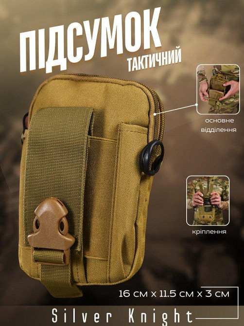 Тактичний підсумок, органайзер Silver Knight ВТ6750 Одеса - фото 9