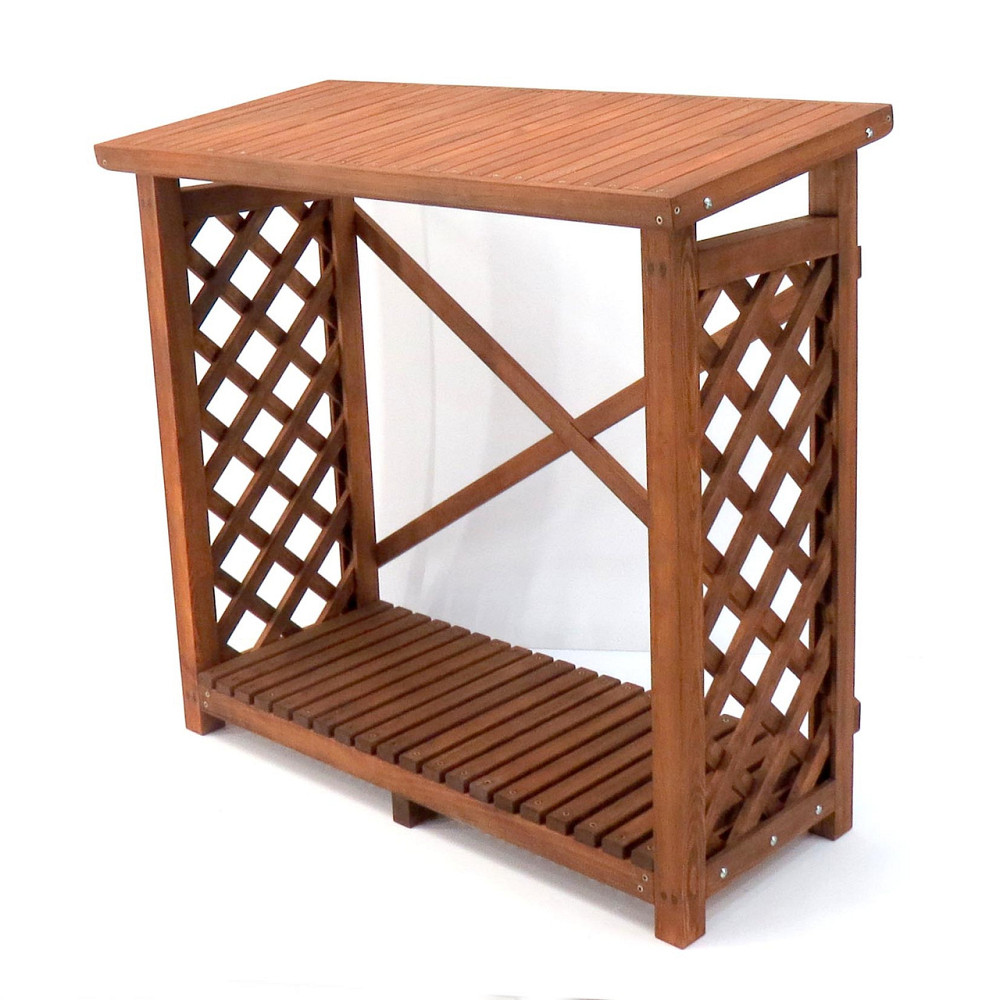 Дровница деревянная 