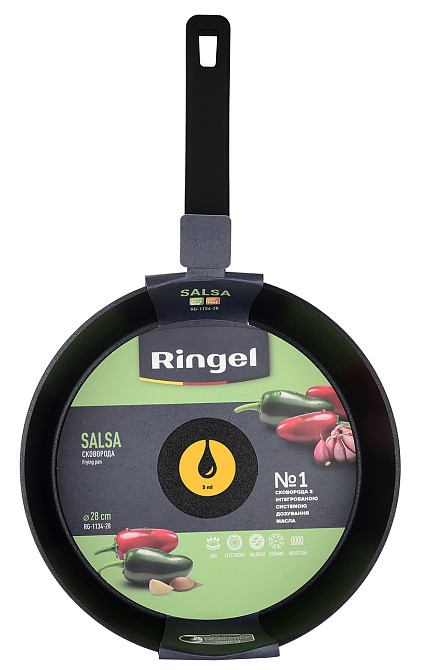 Сковорода RINGEL Salsa 24 см (6529627) Київ - фото 7