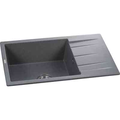 Мийка кухонна GRANADO NAVIA grafito з сифоном (775*495mm.) (gr3809) Вінниця