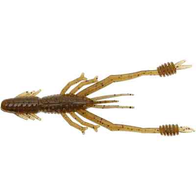 Силикон рыболовный Reins Ring Shrimp 4" 002 Green Pumpkin (8 шт/уп.) (1552.09.10) Винница