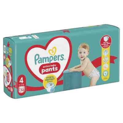 Підгузки Pampers трусики Maxi Pants Розмір 4 (9-15 кг) 52 шт (8006540069264) Вінниця