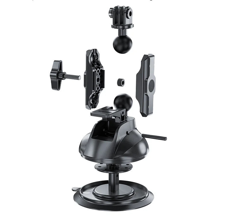 Присоска для телефону екшн-камери із шарніром Telesin TE-SUC-012 Київ - фото 5