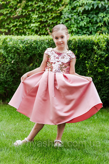 Дитяча рожева сукня Барбі 110-122 Кривий Ріг - фото 8