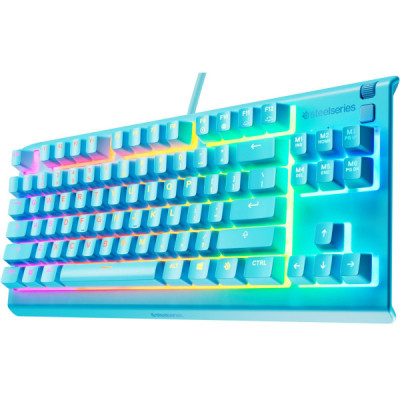 Клавиатура SteelSeries Apex 3 TKL USB UA Aqua (64933) Винница - изображение 2