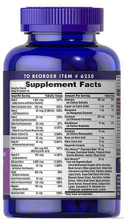 Мультивітаміни для жінок Puritan's Pride Woman ™ Daily Multi Timed 90 таб Київ