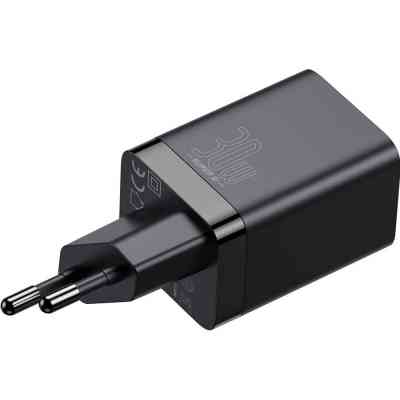Зарядний пристрій Baseus Super Si Pro Quick Charger C+U 30W black (CCSUPP-E01) Вінниця