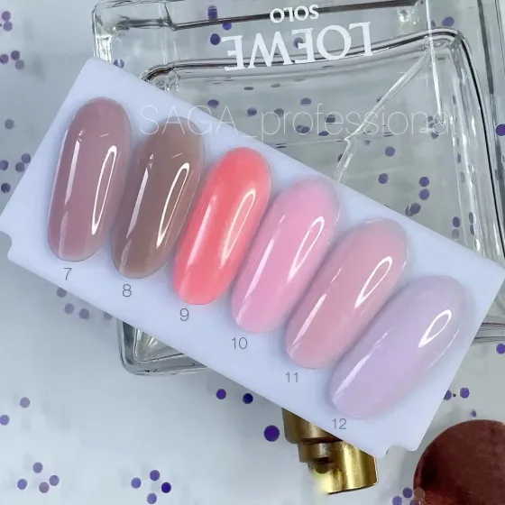 Гель жидкий с кистью SAGA Liquid 15 мл прозрачный Киев