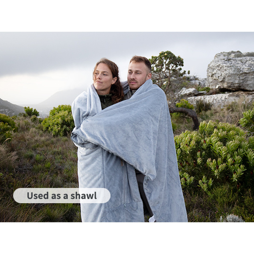 Спальний мішок - подушка Naturehike CNK2300SD022, світло-сірий Киев - изображение 8