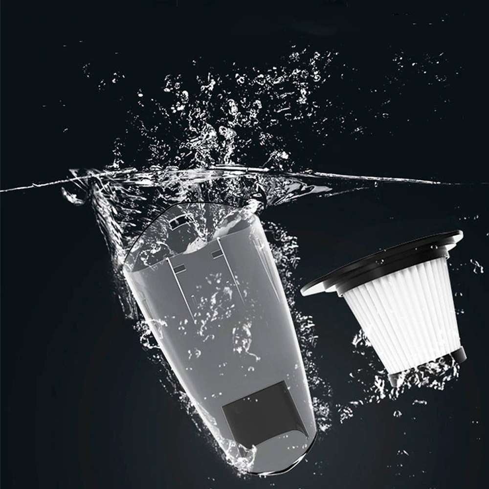 Беспроводной автомобильный пылесос (120Вт, 2200 мАч) + насадки / Вакуумный ручной пылесос на аккумуляторе Киев - изображение 7