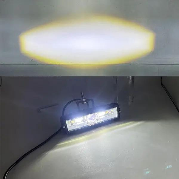 Світлодіодна фара StarLight HP-GZD-301-01 ближнє+дальнє (біле+жовте) + DRL 12/24V Харків - фото 4