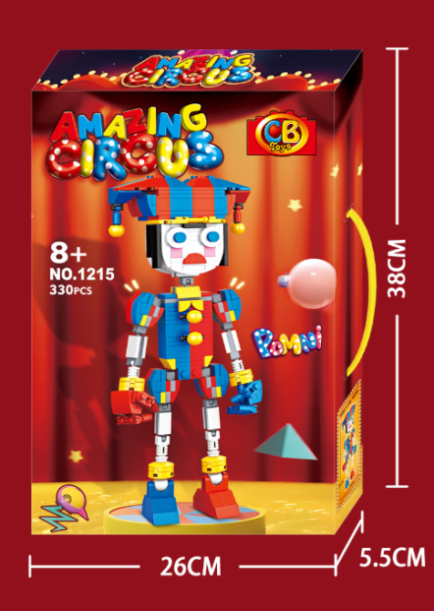 Дитячий конструктор Дивовижний Цифровий Цирк лего Amazing Digital Circus Помні (Pomni) ( 28260 ) Харків - фото 3