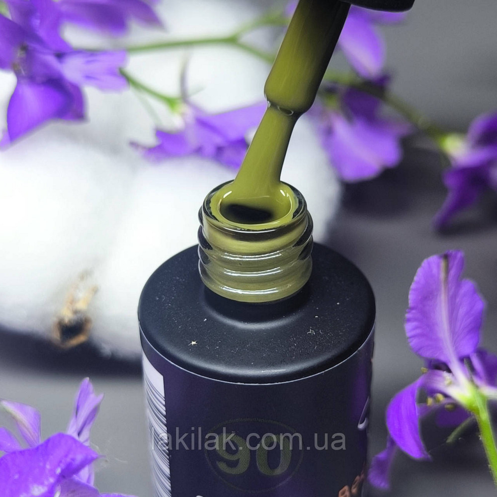Гель-лак для нігтів Bee Nails 090 (оливковий) 8мл Херсон - фото 1