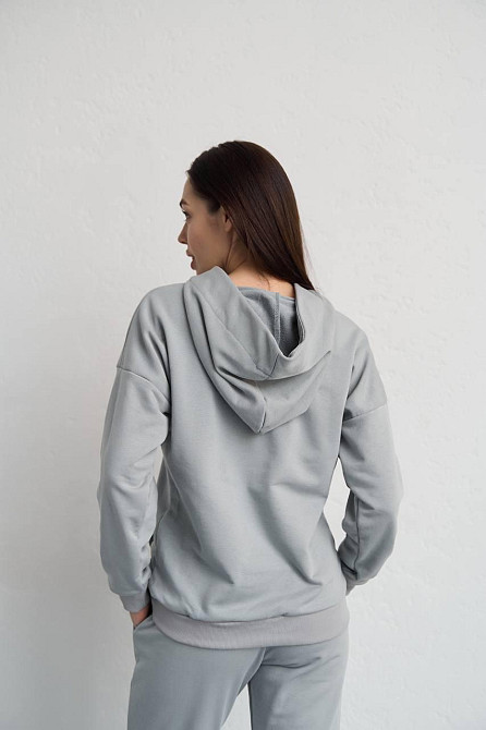 Костюм женский спортивный демисезонный Серый S Харьков - изображение 3