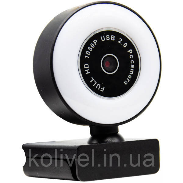 Веб-камера OKey WB230 FHD 1080P, LED підсвітка, USB (WB230) Київ - фото 1