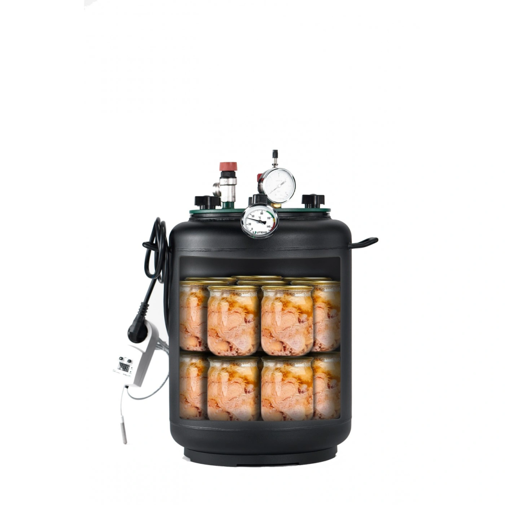 Автоклав бытовой УТех-16 electro, универсальный на 16 банок, электрический стальной домашний Киев - изображение 2