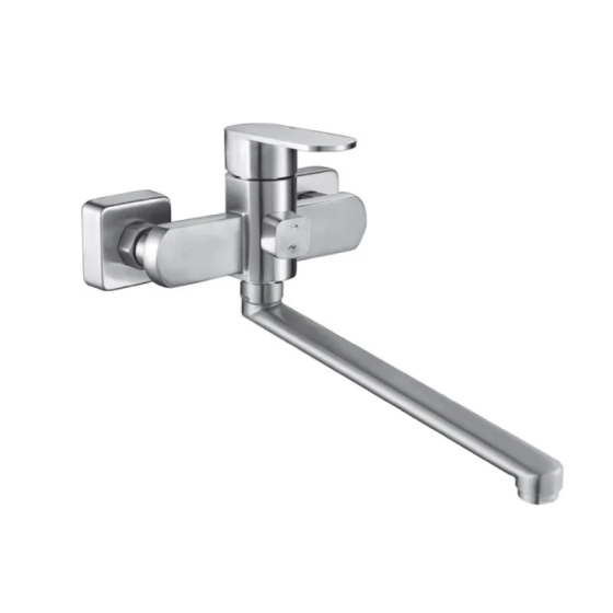 Смеситель для ванны из нержавеющей стали CHAMPION AVA-006 EURO (CH6527) качественный Харьков