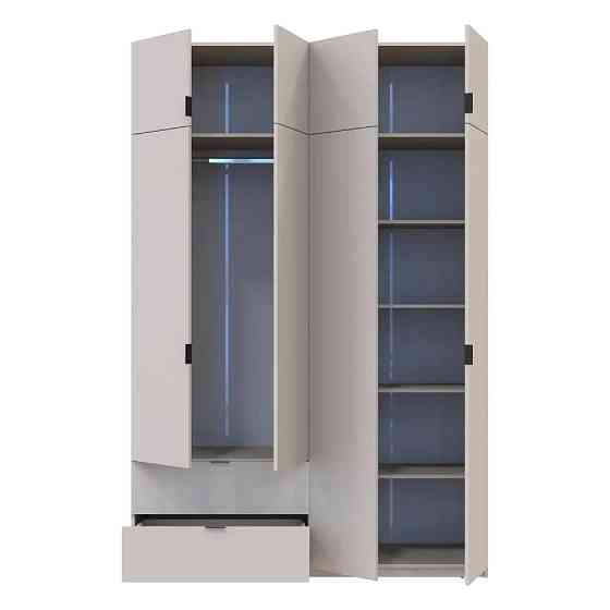 Шкаф для одежды Doros Лукас Кашемир 160х50х240 (DRS-011622) Днепр