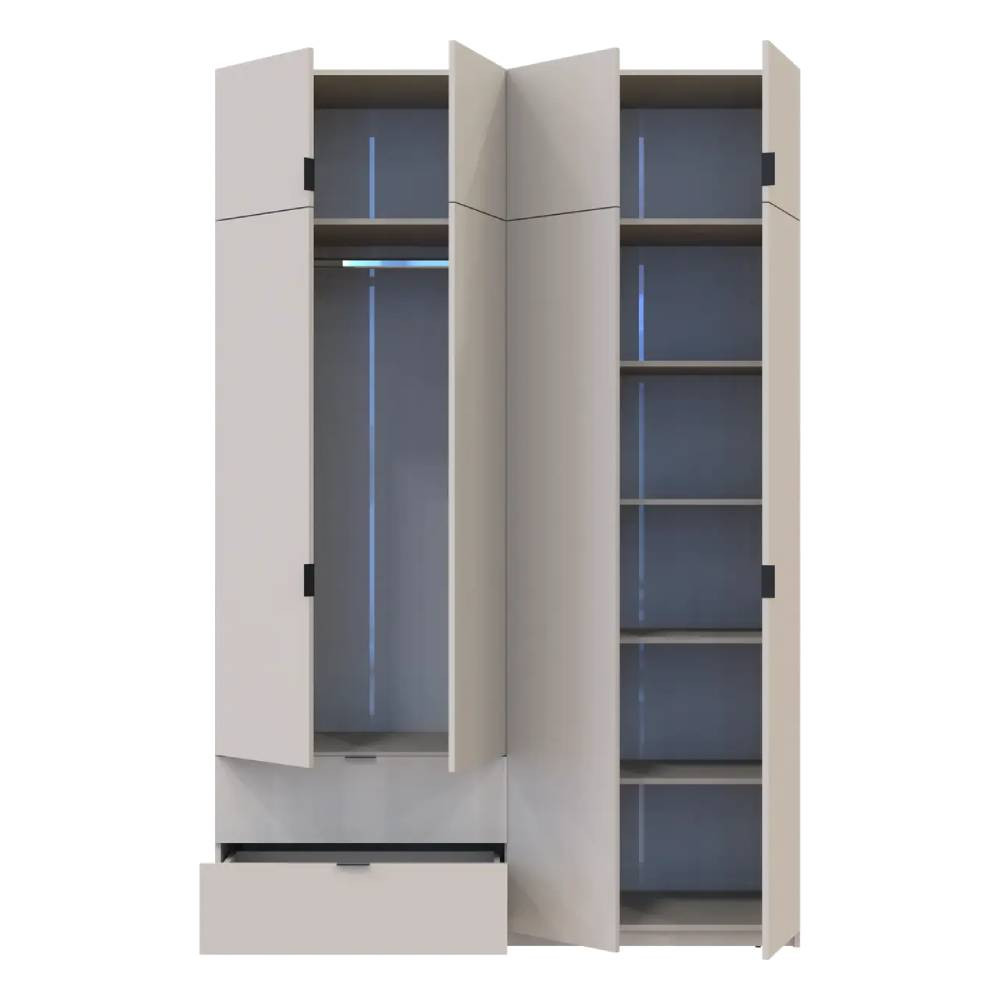 Шкаф для одежды Doros Лукас Кашемир 160х50х240 (DRS-011622) Днепр - изображение 5