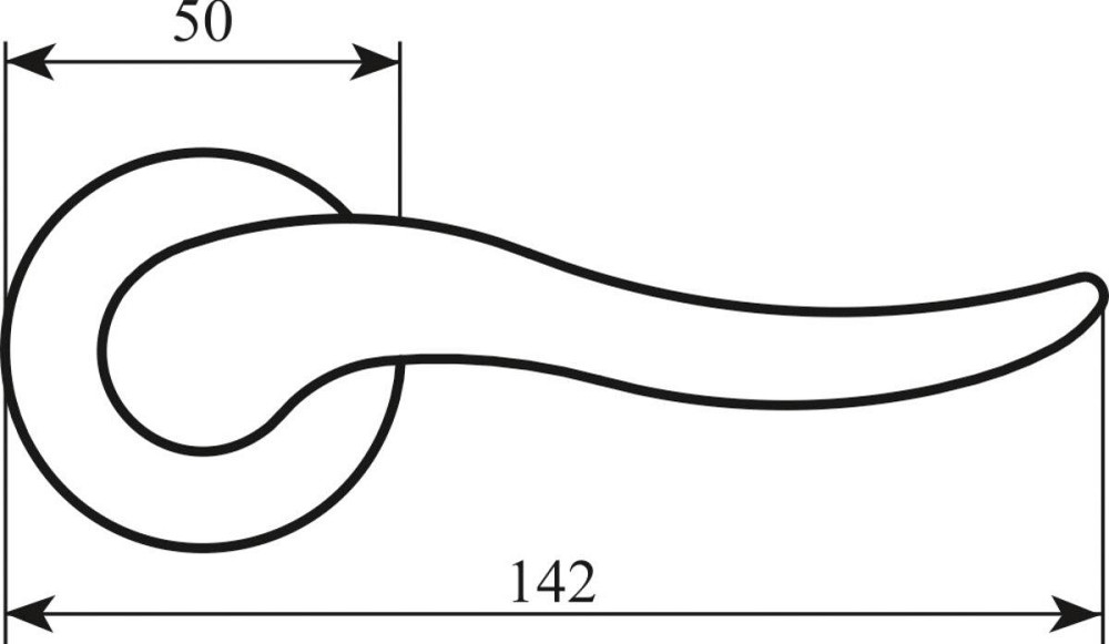 Ручка Colombo Peter ID 11 RSB ант латунь R ф/з Київ - фото 2