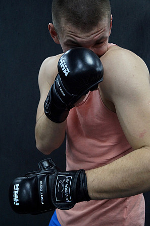 Рукавиці для MMA PowerPlay 3026 Чорні XS Киев - изображение 9