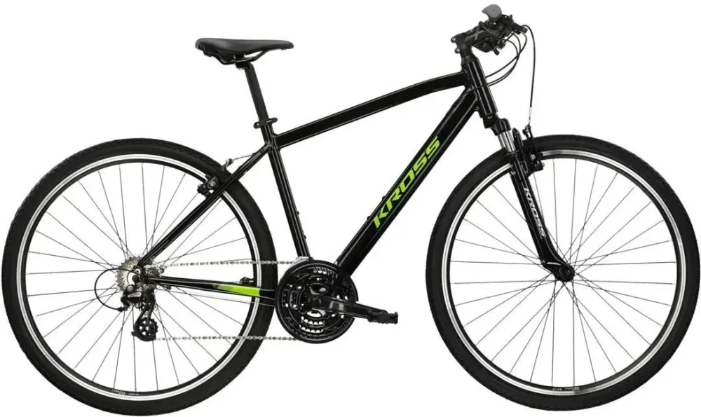 Велосипед Kross Evado 2.0 Czarny Zielony Połysk 28 2025 Киев - изображение 1