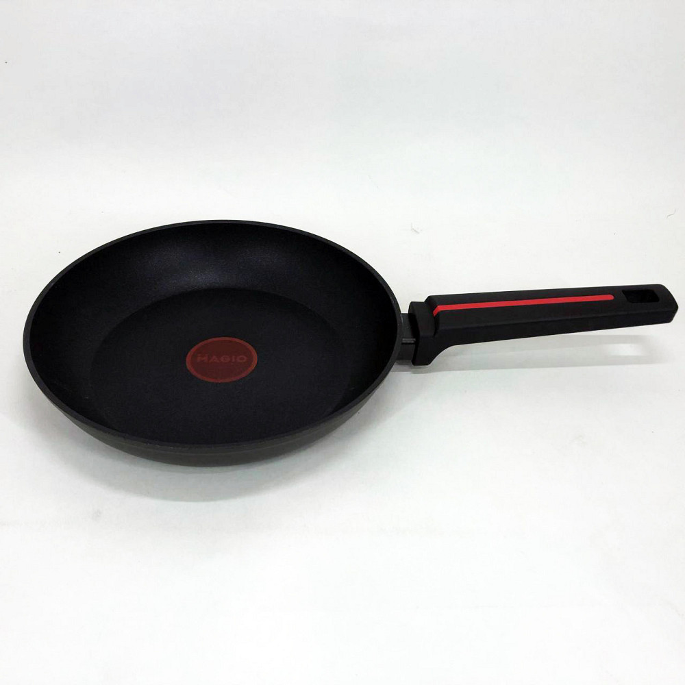 Сковорода качественная гриль Magio, Сковорода с толстым дном, Сковородка удобная для кухни SL-93 Львов - изображение 2