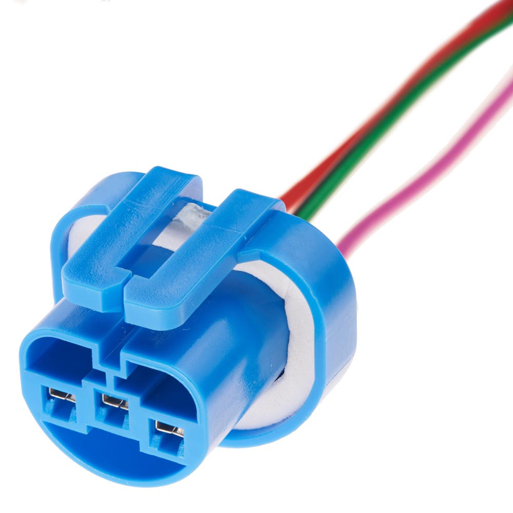 Роз'єм конектор с проводом, 3-кон., Автолампа Нв1 (9004), Нв5 (9007), 12048369, 12048371, Багато марок 47629 Київ - фото 1