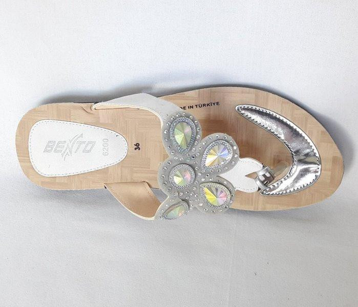 Жіночі Тапочки Шльопанці Сланці В'єтнамки Бежеві (розміри: 36,37) Дніпро - фото 8