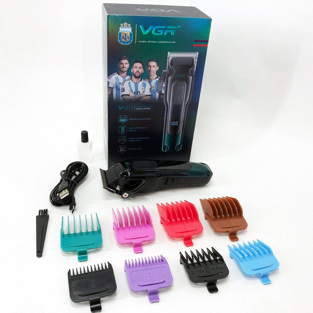 Стильная машинка для стрижки VGR V-013, Машинка для стрижки волос с универсальным питанием VU-97 Львов - изображение 4