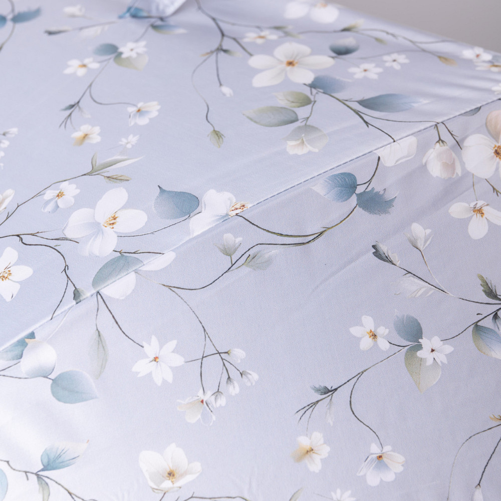 Класична парасолька-тростина напівавтомат з поліестеру 7 спиць діаметр 99 см Блакитна HP-23-7BL Коломыя - изображение 9