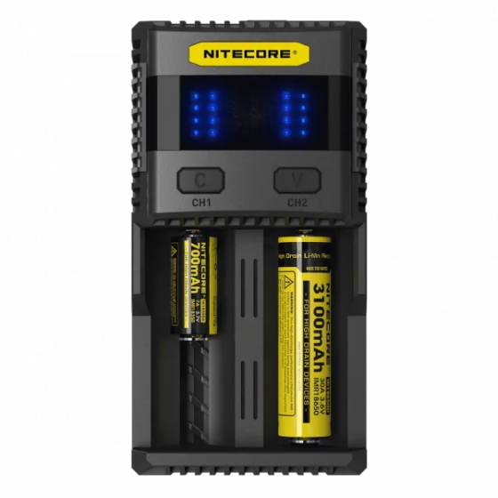 Зарядний пристрій Nitecore SC2 для акумуляторів (двоканальний) Вінниця