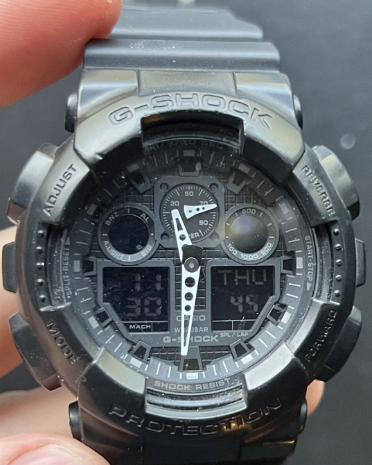 Часи Casio g-shock ga-100 Київ - фото 2