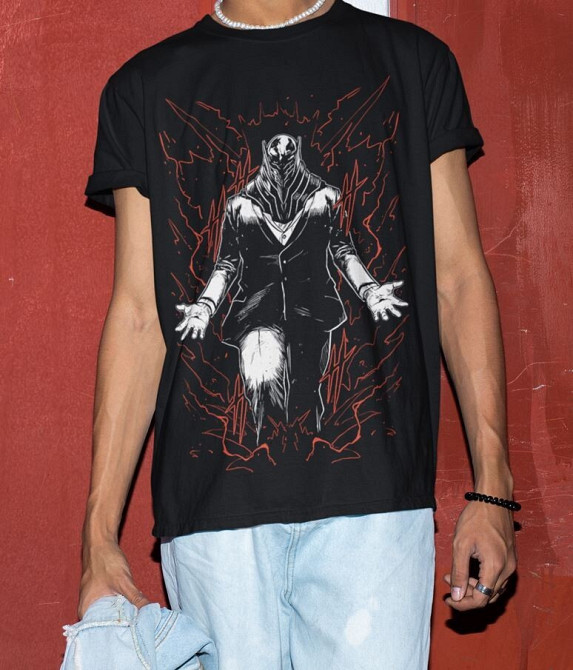 Футболка для хлопчика з аніме принтом Моя геройська академія оверсайз (зріст від 165 до 180) Чорний AnimeJ1042m Дніпро - фото 2