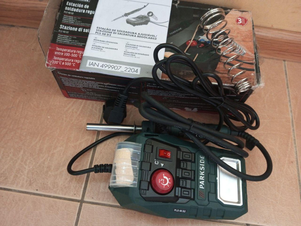 Паяльная станция PARKSIDE PLS 48 D2 из Германии. Полтава - изображение 1