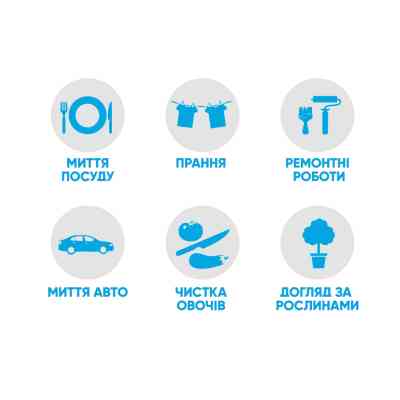 Перчатки хозяйственные Добра Господарочка латексные сверхпрочные оранжевые M 2 шт. (4820086520034) Винница