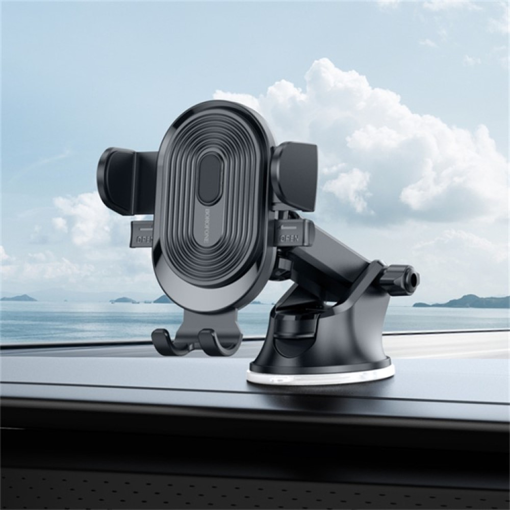 Автотримач для телефона BOROFONE BH85 Experience one-button car holder(center console) Київ - фото 13