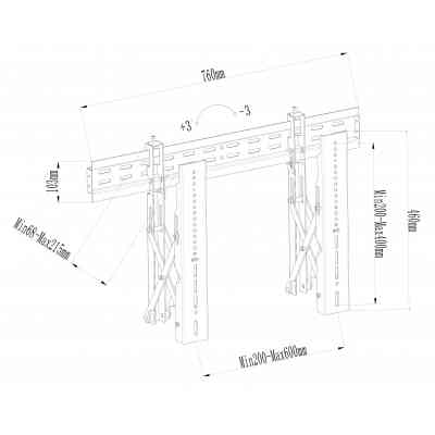 Кронштейн Charmount WMX-64 Винница