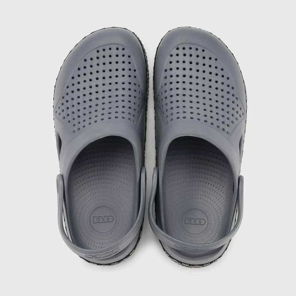 Сабо кроксы мужские серые орнамент Одесса - изображение 17