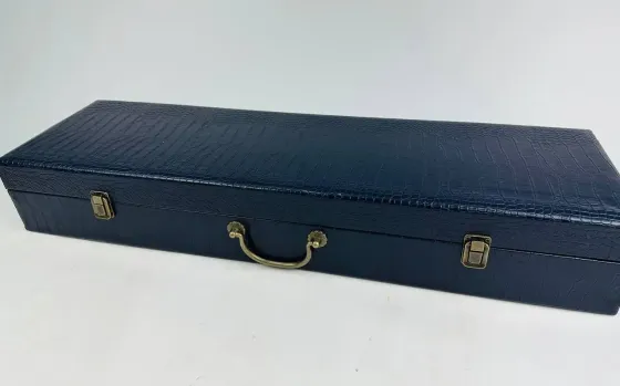 Набори шампурів, Набір шампурів у шкіряному кейсі "VIP 9" Шампури, вертіла Тернопіль