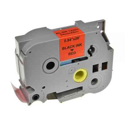 Стрічка для принтера етикеток UKRMARK RL-B-T451P-BK/RE, аналог TZE451. 24 мм х 8 м (CBTZ451) Вінниця