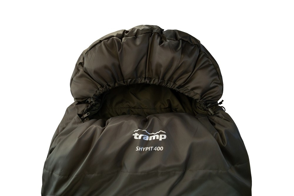 Спальный мешок Tramp Shypit 400 одеяло с капюшоном 220/80 левосторонний Київ - фото 9