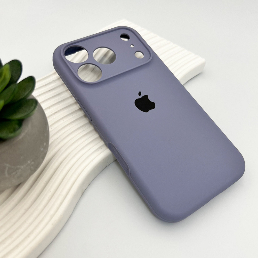 Чохол для смартфона Silicone Full Case AA Camera Protect for Apple iPhone 17 Pro Max 28,Lavender Grey Київ - фото 4