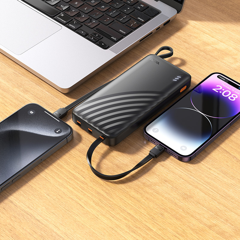Павербанк 10000 mAh HOCO J146 черный power bank повербанк Одесса - изображение 5
