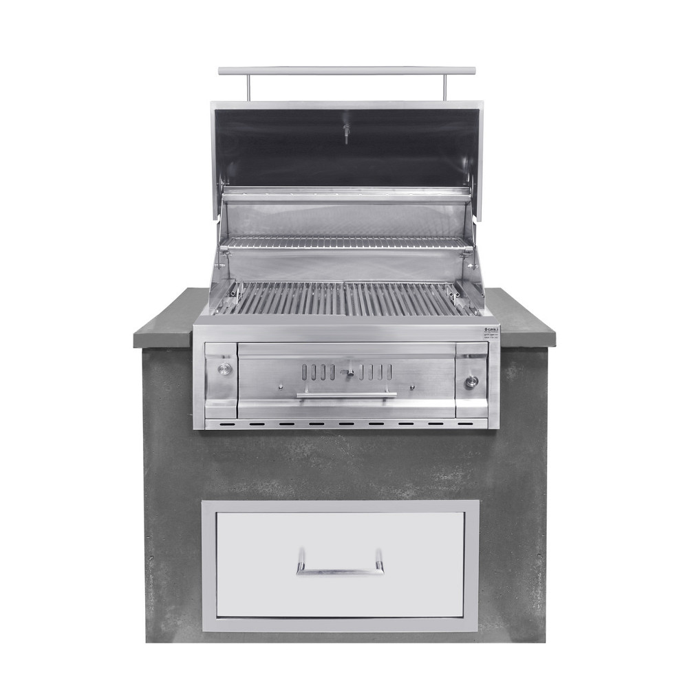 Вугільно-дров''яний гриль що вбудовується Fiery Fish тм GRILLI Код: 005944 Рівне - фото 5