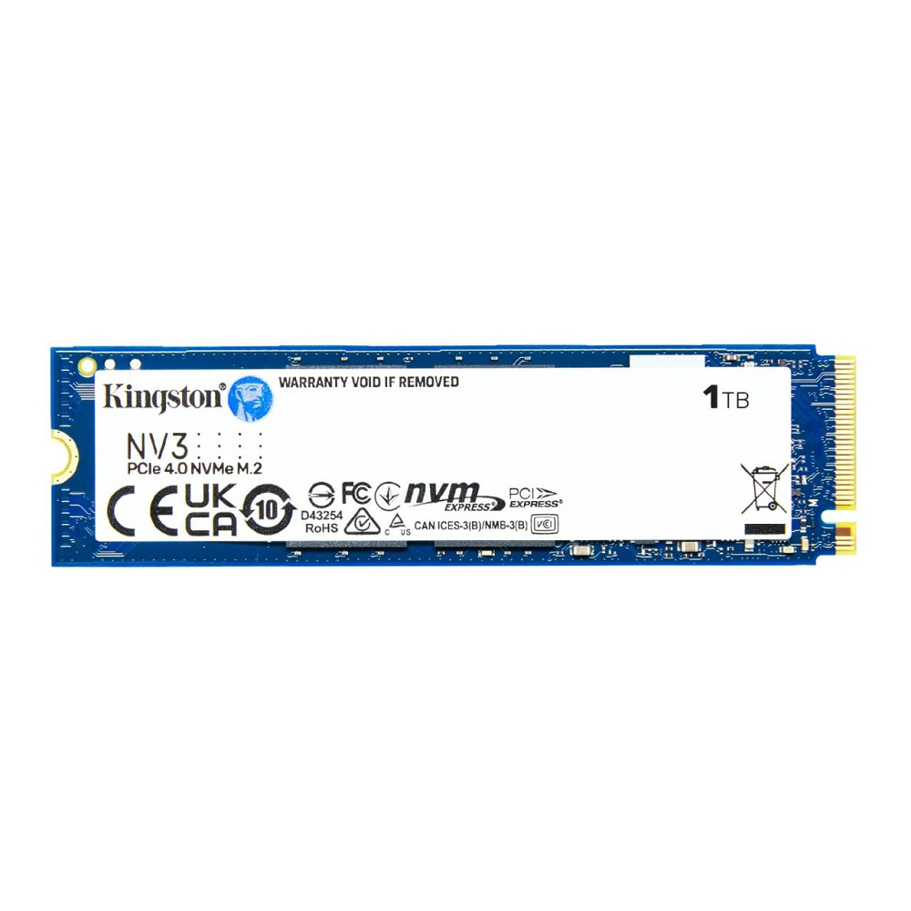 Накопичувач SSD 1 TB M.2 NVMe Kingston NV3 M.2 2280 PCIe Gen4.0 x4 (SNV3S/1000G) M.2 2280 Харків - фото 4
