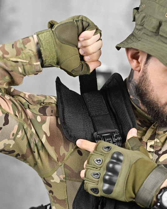 Плитоноска 4 сброса black Single Sword  ВТ1096 Одесса - изображение 8