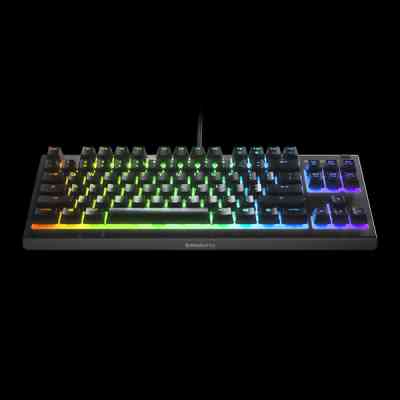 Клавиатура SteelSeries Apex 3 TKL UA USB Black (64831) Винница